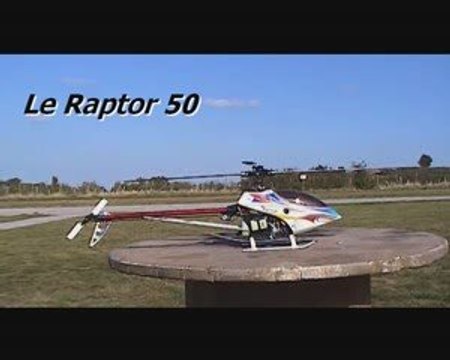 RAPTOR 50 helico rc AMG