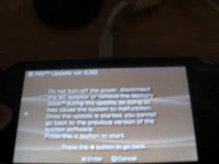 Install 5.50Gen-b on any psp - Downgrade 6.10