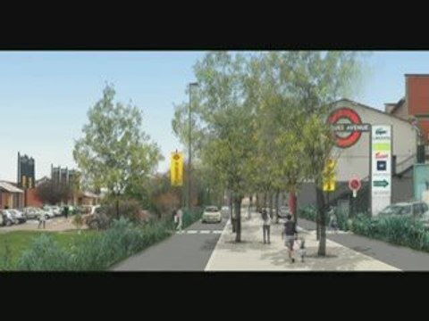 Réaménagement de Marques Avenue à Saint-Julien-les-Villas