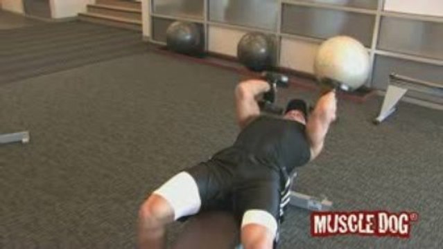 Yatarak Çİft Dambılla Lying Dumbbell Skull Crushers