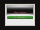 Blogs Software