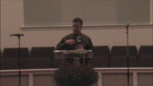 Union Grove Baptist Church CS Message part 1 10/18/09