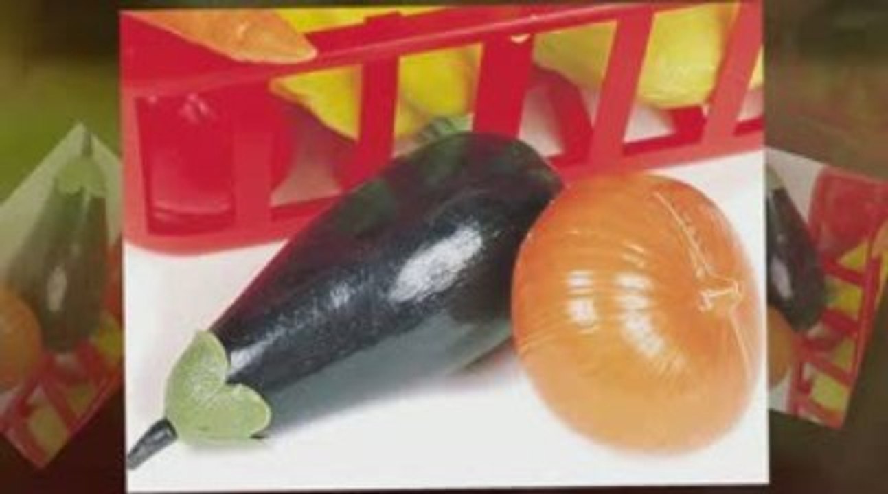 Guidecraft G335 Play Toy Food Set Vegetable Basket For Kids