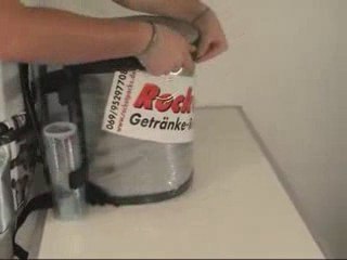 5 Liter Bier Rucksack