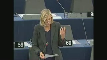 Intervention de Marielle de Sarnez au Parlement Européen