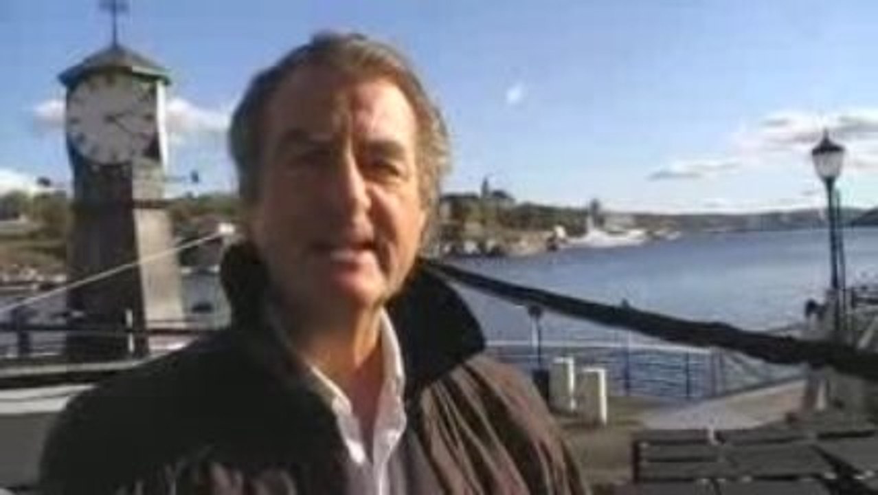 Michael Leander meets Oystein Svarod in Oslo, Norway