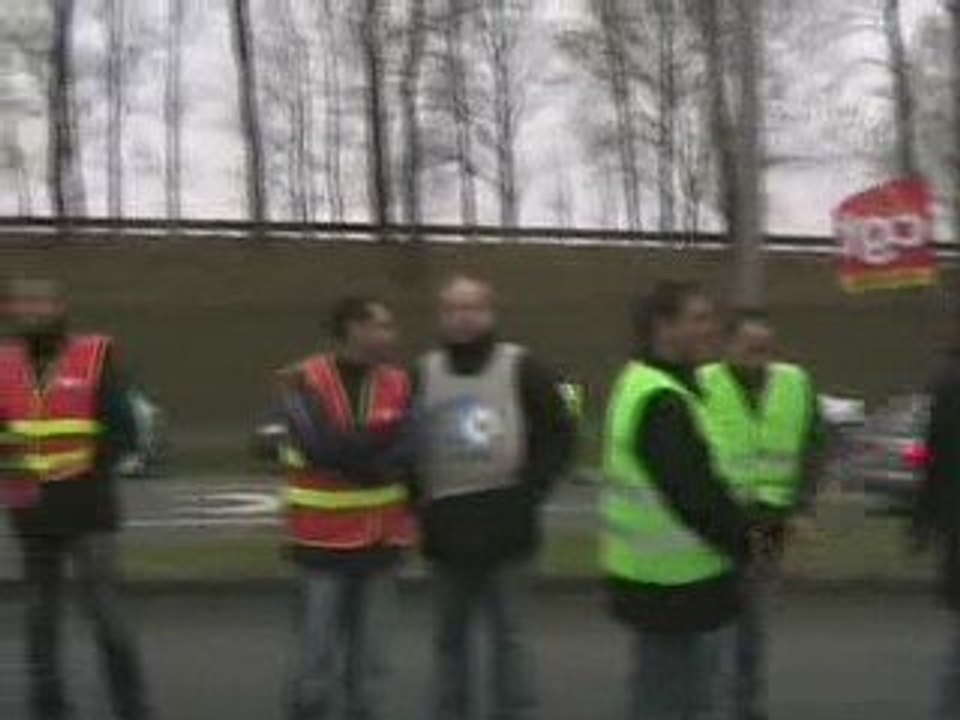 Salariés de REXAM - 16 octobre - tractage à Coca-Cola