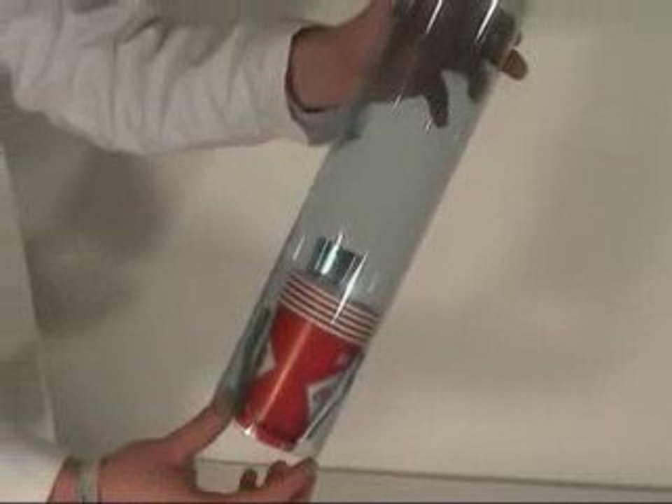 Becherspender transparent