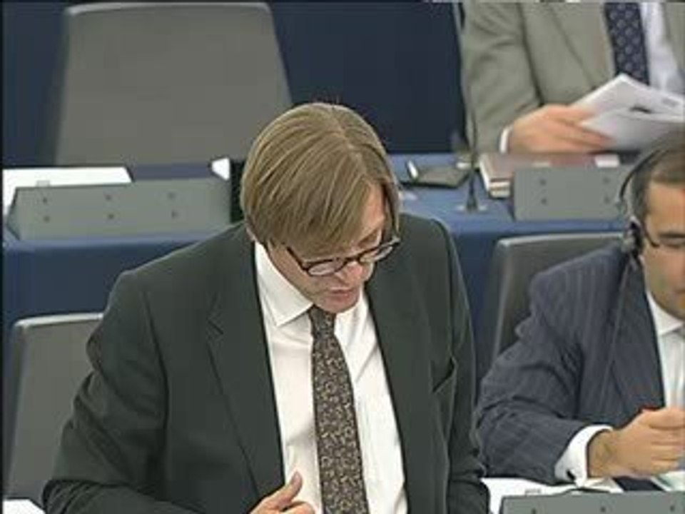 Guy Verhofstadt on Question Time