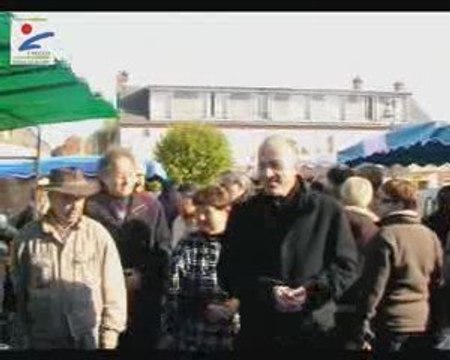 Inauguration du marché de Marigny-les-Usages