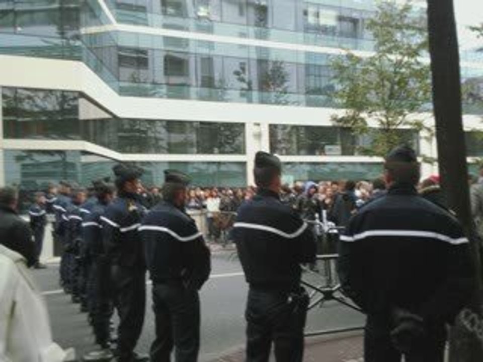 Blocus - Levallois - Léonard de Vinci !!!! 20 octobre 2009