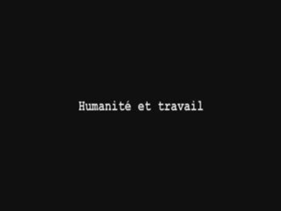 9.Humanité et travail
