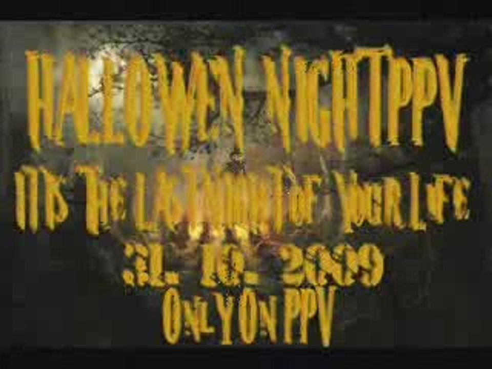PWE Hallowen Night PPV Promo