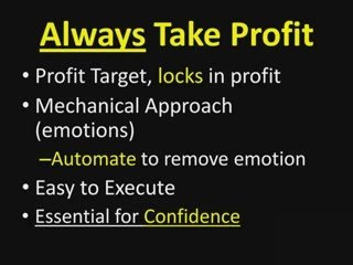 Hitting Your Profit Targets