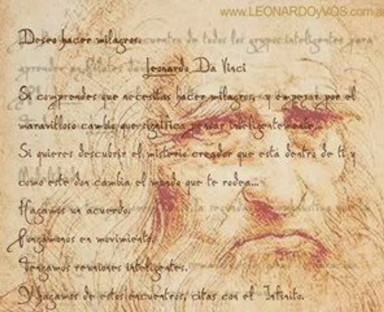 ⁣Leonardo Da Vinci y Vos