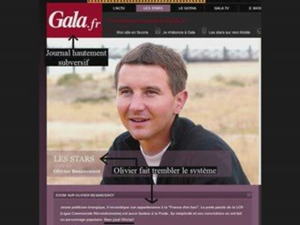 Soral ridiculise Besancenot