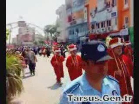 mehter tarsus çarşı yürüyüşü