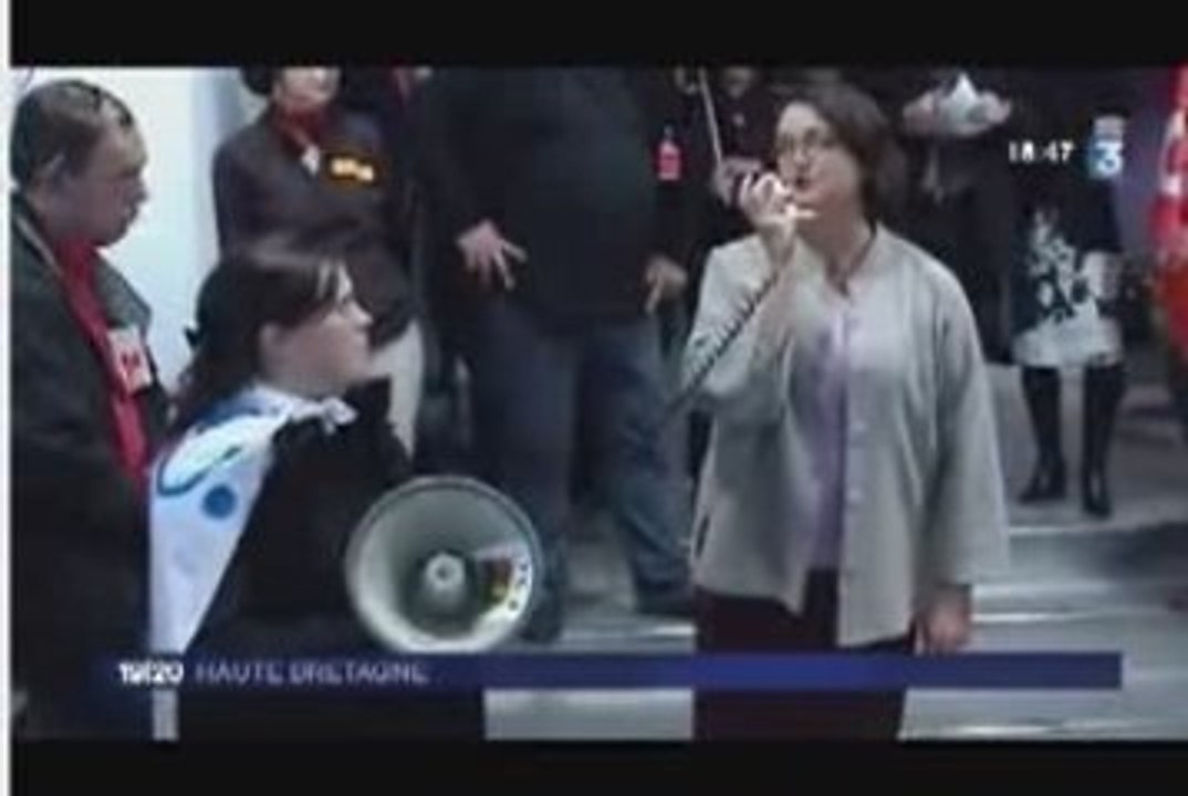 greve pole emploi bretagne 20 octobre 2009 - rennes