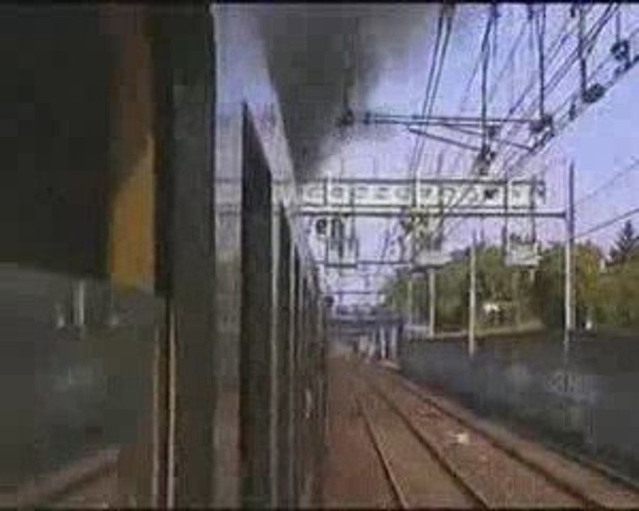 Langon Arcachon en train à vapeur partie2