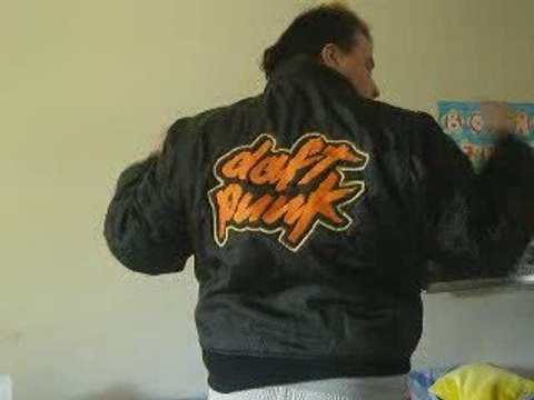 DAFT PUNK GANG 6 ( BLOUSON DAFT PUNK DE LA TOURNÉE HOMEWORK