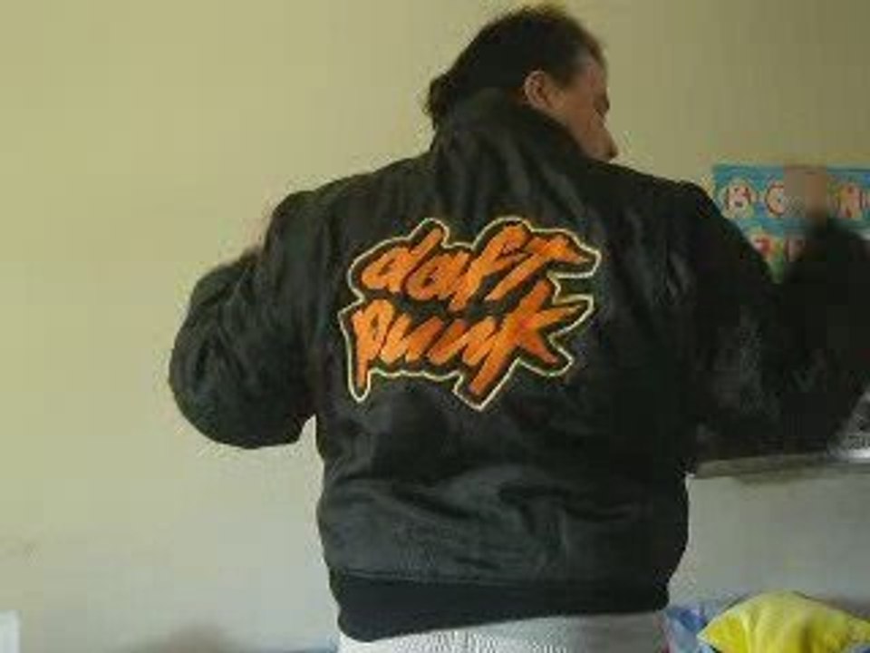 DAFT PUNK GANG 6 ( BLOUSON DAFT PUNK DE LA TOURNÉE HOMEWORK