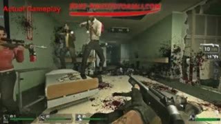 Left 4 Dead GamePlay The Hospital (bloody)