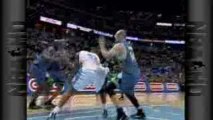 NBA Kenyon Martin takes the pass and finishes with authority