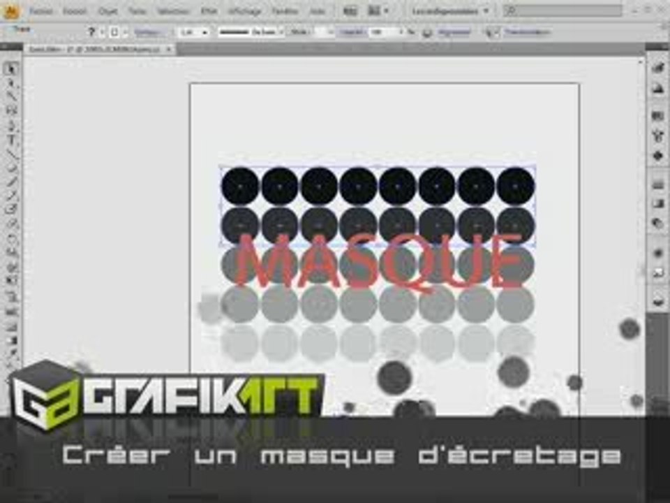 Tutoriel vidéo : Ecretage illustrator