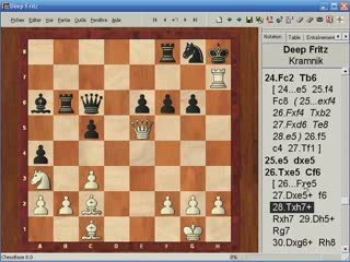 Kramnik VS Deep Fritz : Last Game (6)