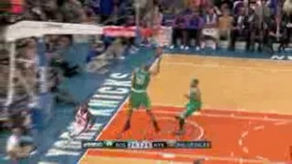 NBA Nate Robinson picks off a Rasheed Wallace pass and goes