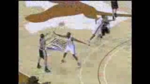 NBA Tony Parker getting blocks By Russell Westbrook