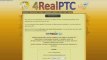 4RealPTC - Best Referral System, Non-Scam, Many Payouts
