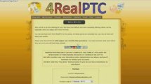 4RealPTC - Best Referral System, Non-Scam, Many Payouts