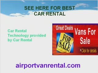 Wel come to Airportvanrental The Best Van Service