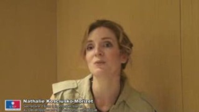 Grand emprunt : itw de Nathalie Kosciusko-Morizet