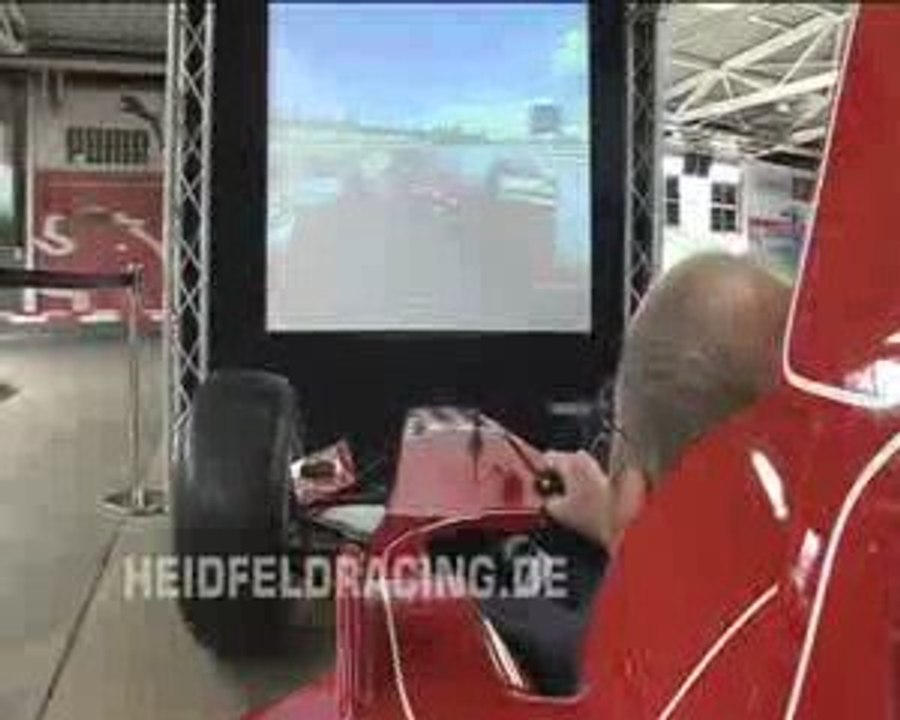 TOP Formel 1 Simulator beim PROFI mieten: heidfeld-racing.de