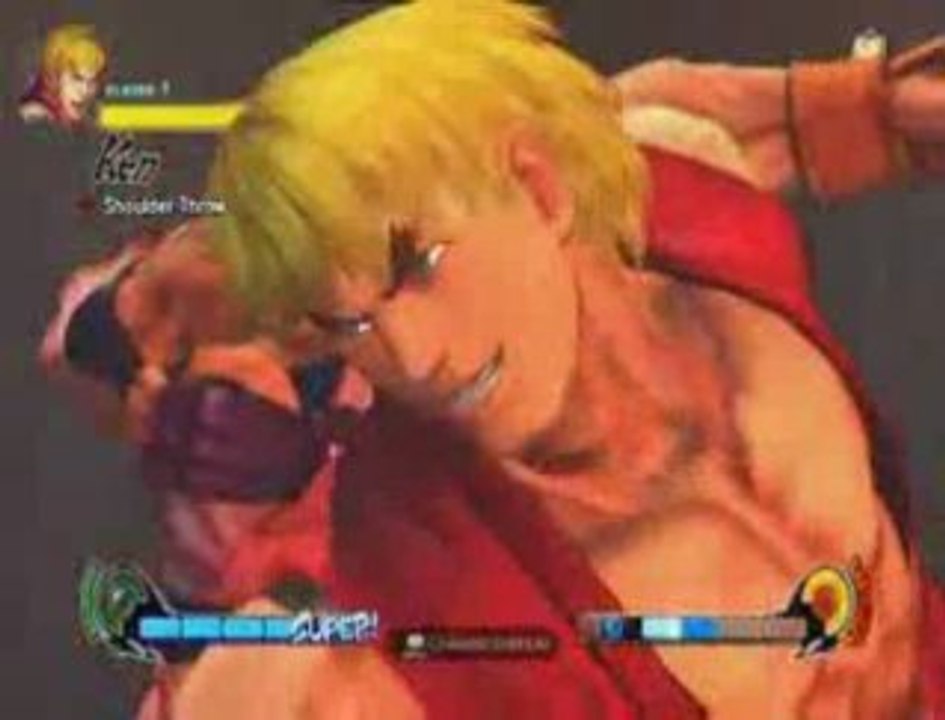 Street Fighter 4 kEN ULTRA VE SÜPER KOMBO