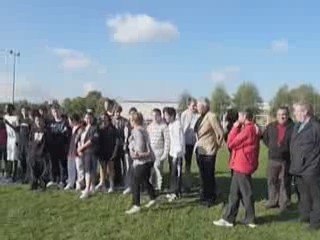 Cross du collège de Mouroux : ils chantent la Marseillaise