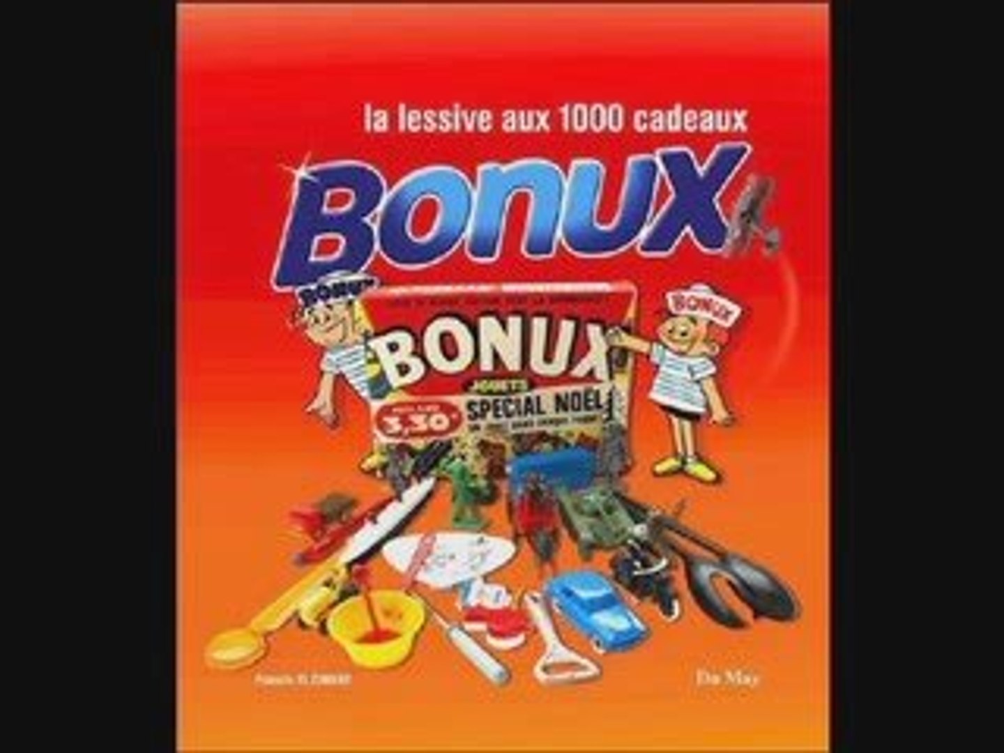 Livre : BONUX - La lessive aux 1000 cadeaux - Vidéo Dailymotion
