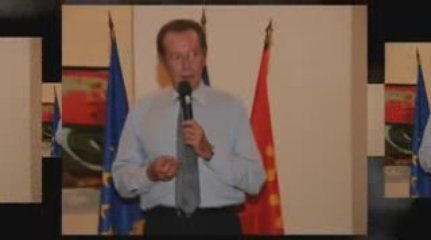 Dominique Baudis dans le Lot le 10 octobre 2009