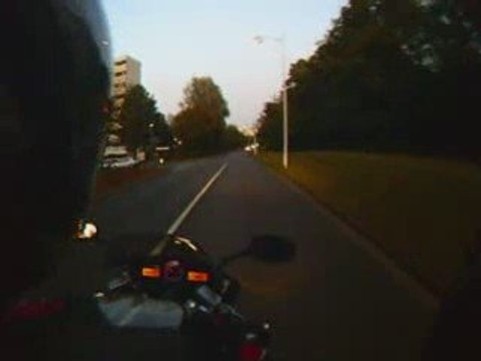 Roulage en Honda VFR 800
