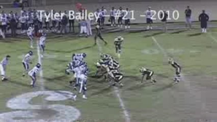 Tyler Bailey Football Highlights