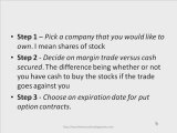 Learn Stock Trading - Selling Put Options