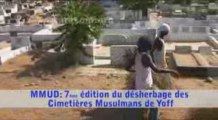 MMUD:désherbage cimetière musulman de Yoff