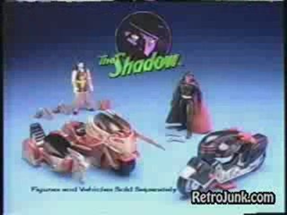 The Shadow Action Figures Ad (1994)