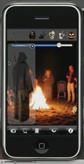 [iPhone App] Spooky Photo Free - How to create a creepy ghos