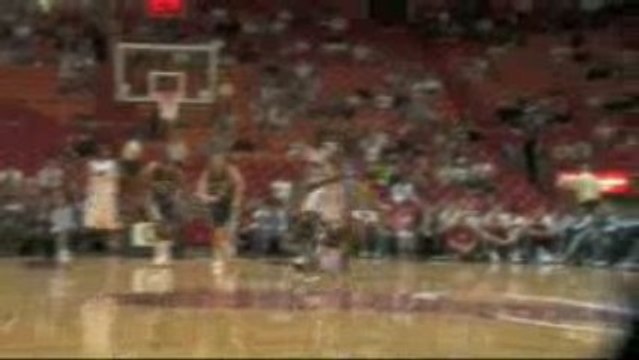 NBA Mario Chalmers picks this long pass off like a cornerbac