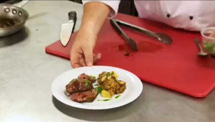 Vietnamese style marinated top sirloin of lamb - ...