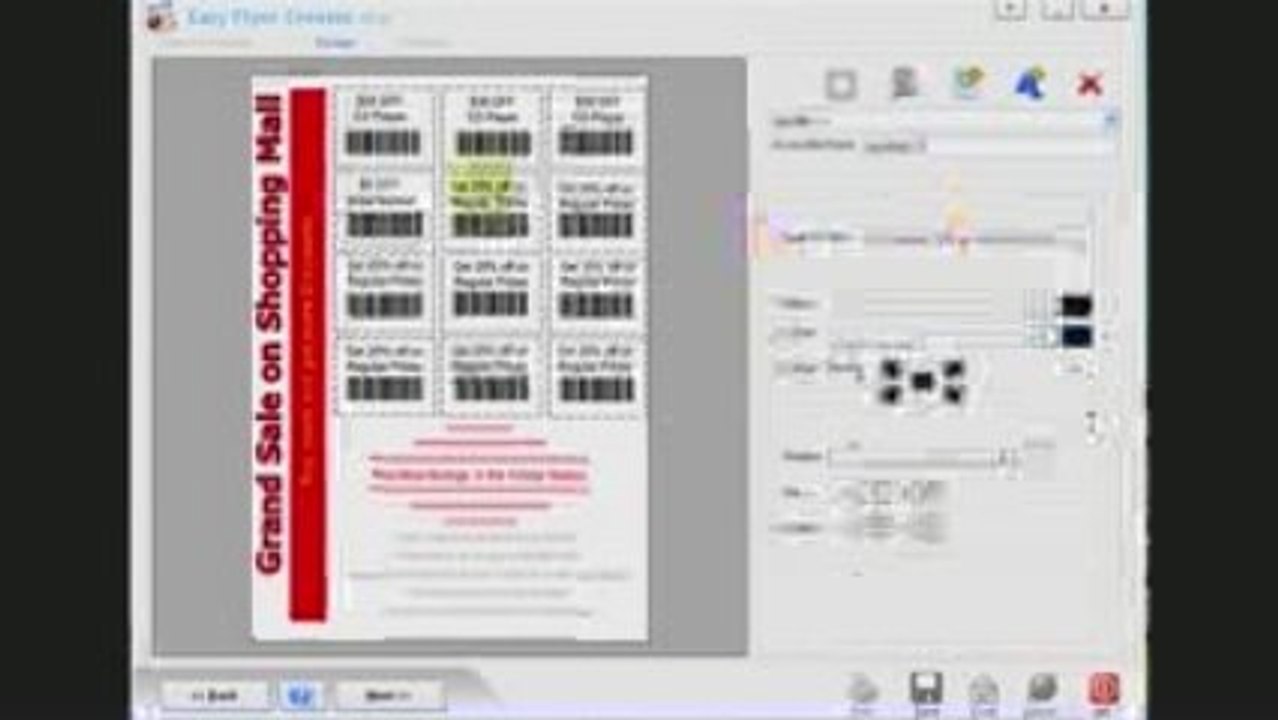 Make Discount Offer Coupons and Tickets with barcodes