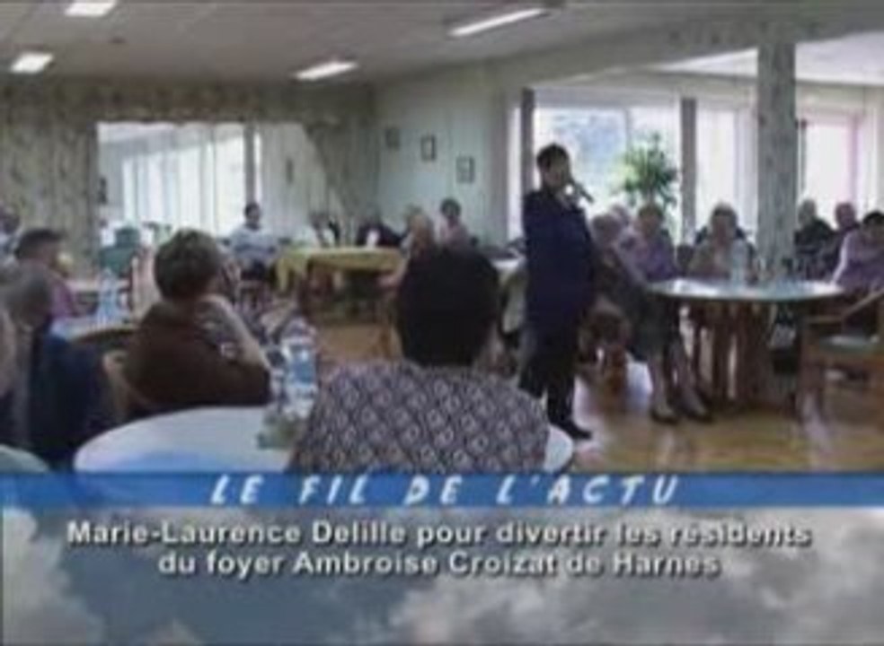 Fil De l'Actu M-L Delille au Foyer Personnes Agées de Harnes
